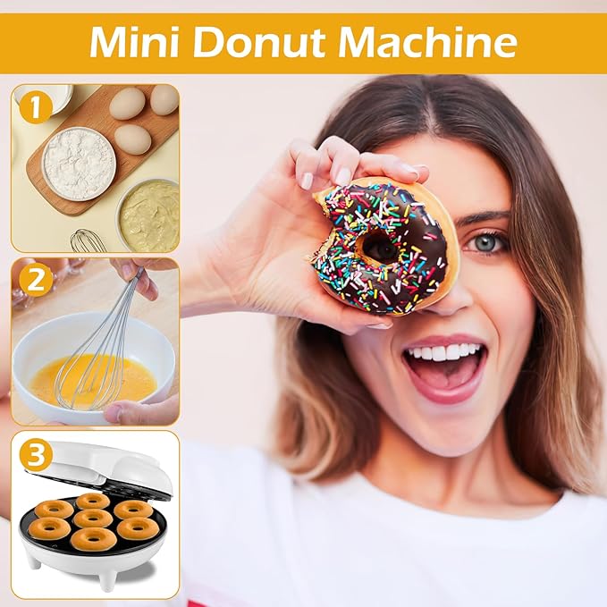 Electric Mini Donut Maker FREE DELIVERY 100%